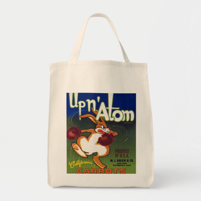 Bolsa Tote Atom California Carrots (Frente)
