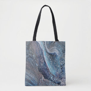 Bolsa Tote Atração Natural 1 Banheira Abstrato de Tota de Flu