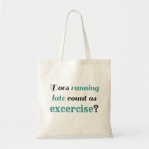 Bolsa Tote Atrasado ExCERCISE Engraçado humor