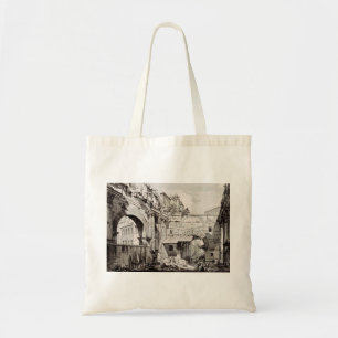 Bolsa Tote Átrio do Pórtico de Otávia em Roma