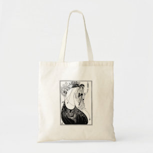 Bolsa Tote Aubrey Beardsley A Saia do Pavão Art Nouveau