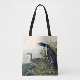 Bolsa Tote Audubon Bird Loon Diver Classic