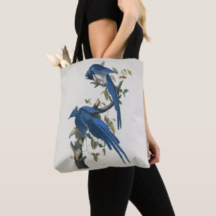 Bolsa Tote Audubon Columbia Jay Black Throated Magpie Jay