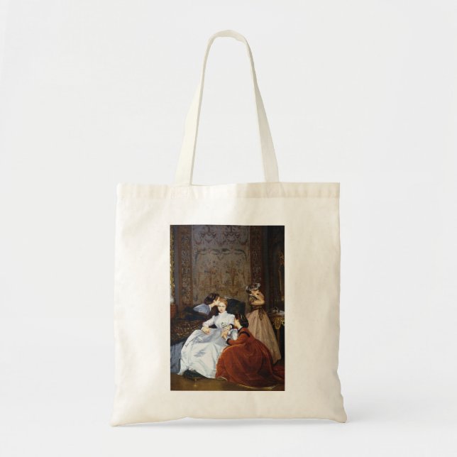 Bolsa Tote Auguste Toulmouche - La Fiancée Hésitante (1866) (Frente)