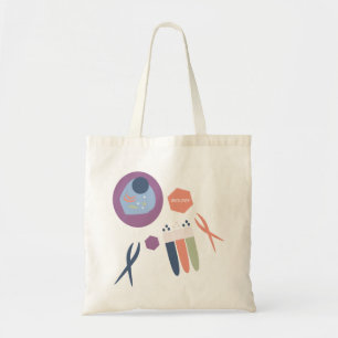 Bolsa Tote Aula de Laboratório de Células de Biologia