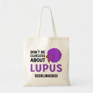 Bolsa Tote Aumentar a conscientização de LUPUS Não seja sem-n