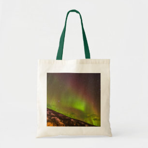 Bolsa Tote Aurora Borealis Montanhas Fairbanks Alaska