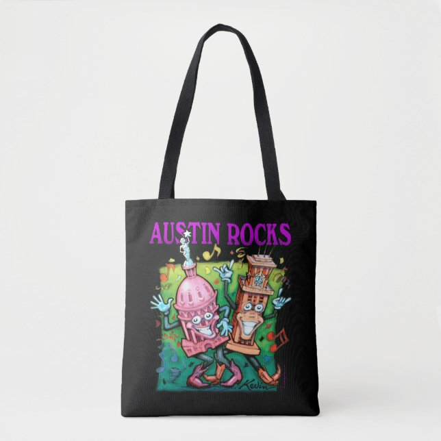Bolsa Tote Austin Rocks (Frente)