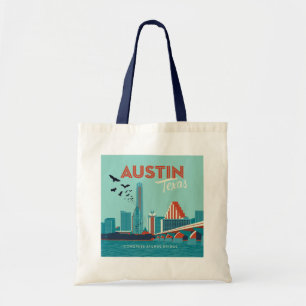 Bolsa Tote Austin, Texas Ponte Congress Avenue