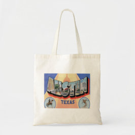 Bolsa Tote Austin, Texas Vintage Histórica
