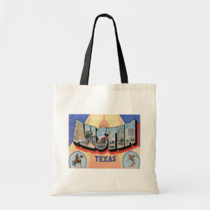 Bolsa Tote Austin, Texas Vintage Histórica