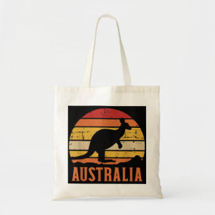 Bolsa Tote Austrália Kangaroo Vintage