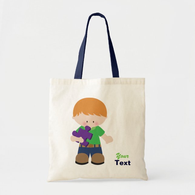 Bolsa Tote Autismo Aw#6 Saco (Frente)