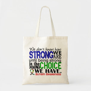 Bolsa Tote Autismo como forte nós somos