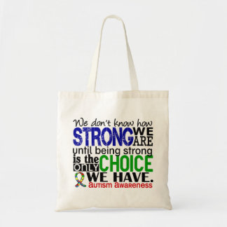 Bolsa Tote Autismo como forte nós somos