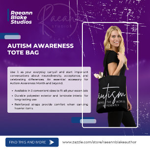 Bolsa Tote Autismo - Saco de Sensibilização