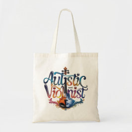 Bolsa Tote autistic and violinist