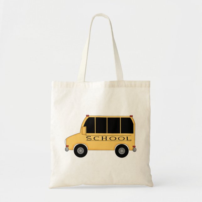 Bolsa Tote Auto escolar (Frente)