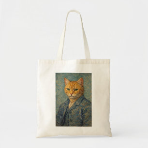 Bolsa Tote Auto-Retrato com Ronronares Giratórios