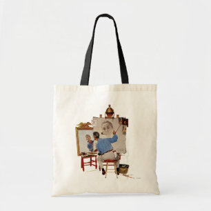 Bolsa Tote Auto-Retrato triplo
