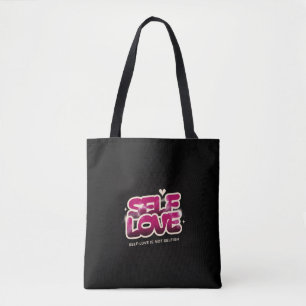 Bolsa Tote Autoamor - Canvas Inspiradora