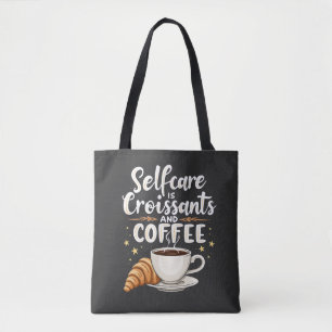 Bolsa Tote Autoatendimento é Croissant e Cafeine Patesry