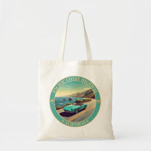 Bolsa Tote Autoestrada da Costa do Pacífico na Califórnia
