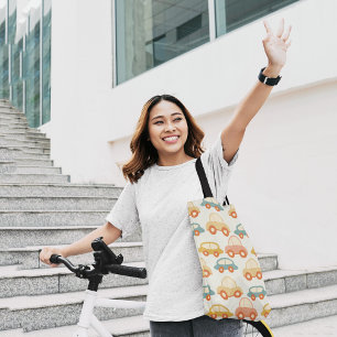 Bolsa Tote Automóveis retrorreflectores planos