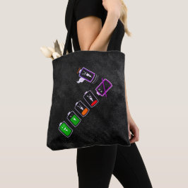 Bolsa Tote Autonomia da bateria - Edição de mistura de cores