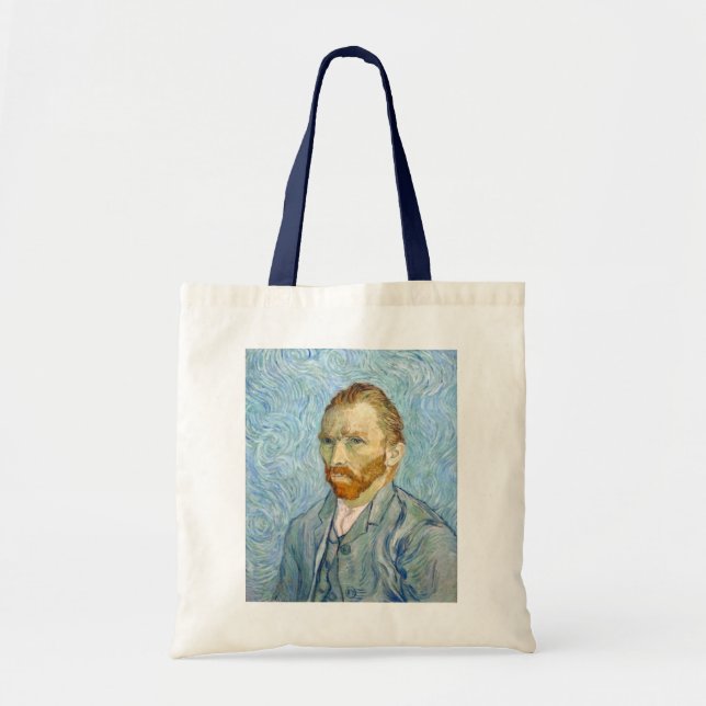 Bolsa Tote Autorretrato, Vincent van Gogh Belas Artes (Frente)