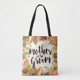 Bolsa Tote Autumn Deixa Pumpkin Casando Mãe do Noivo