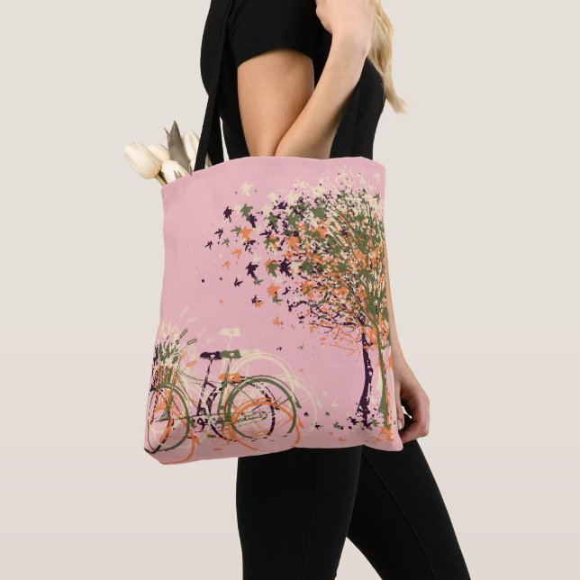 Bolsa Tote Autumn Leaves Trees #2 (Close Up)