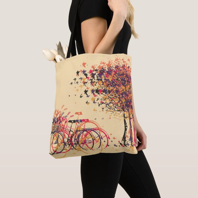 Bolsa Tote Autumn Leaves Trees #3 (Close Up)
