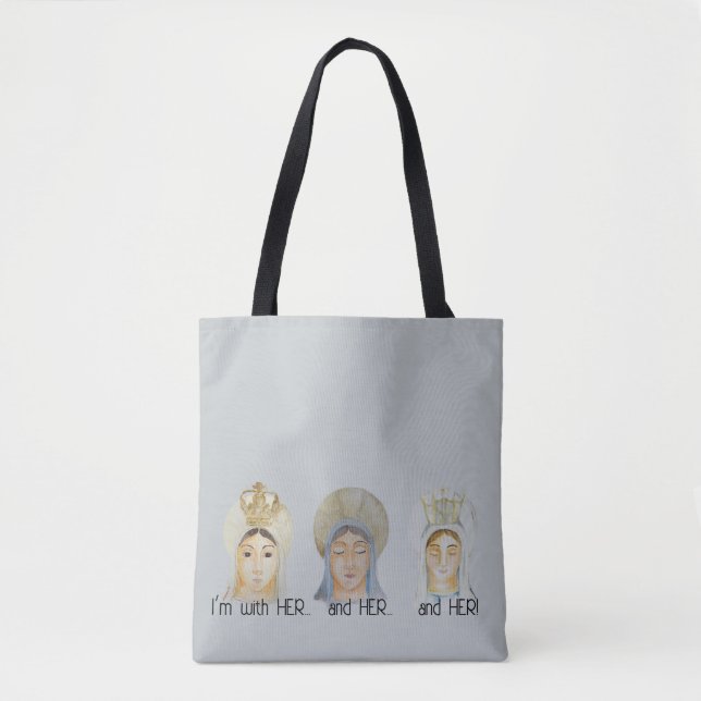 Bolsa Tote Ave Maria (Frente)
