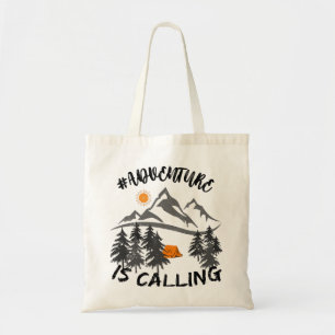 Bolsa Tote Aventura está ligando, Montanhas, ao ar livre, aca