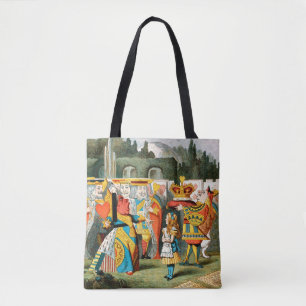 Bolsa Tote Aventuras de Alice no País das Maravilhas Rainha d