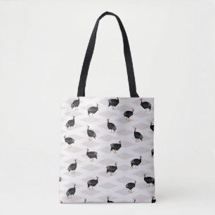 Bolsa Tote Aves de capoeira da Guiné