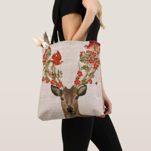 Bolsa Tote Aves de Cera e Amor