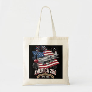 Bolsa Tote Avião do 250º Aniversário da América