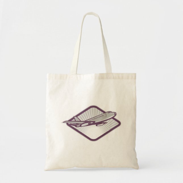 Bolsa Tote Avião Jet (Frente)