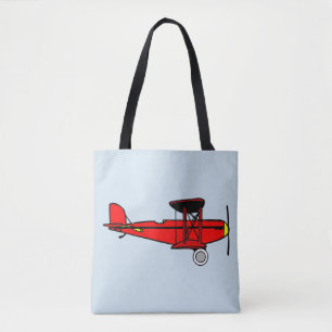Bolsa Tote Avião Vermelho