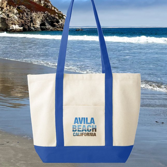 Bolsa Tote Avila Beach California Vacation (Criador carregado)