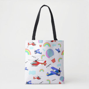 Bolsa Tote Aviões, Helicópteros e balões
