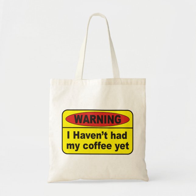 Bolsa Tote Aviso - café (Frente)