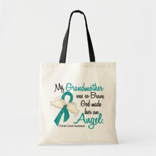 Bolsa Tote Avó do câncer de ovário do anjo 2