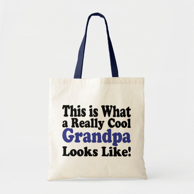 Bolsa Tote Avô legal (Frente)