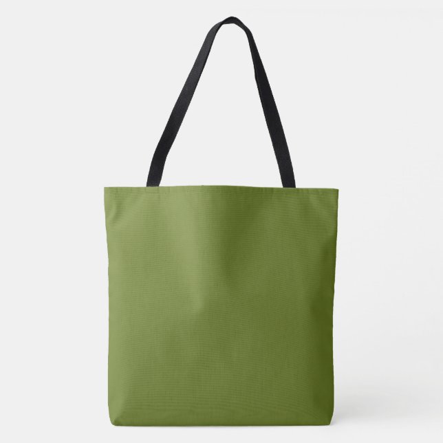 Bolsa Tote Avocado Cor Simples (Frente)