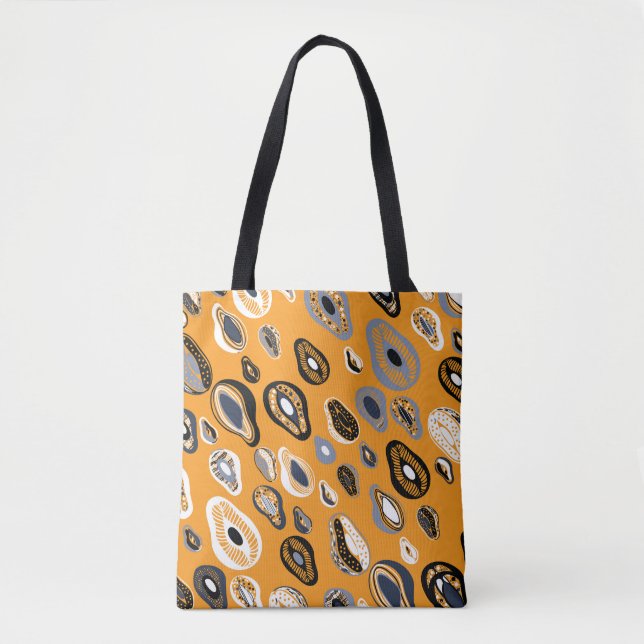 Bolsa Tote Avocado Love: Organic Vintage Style (Frente)