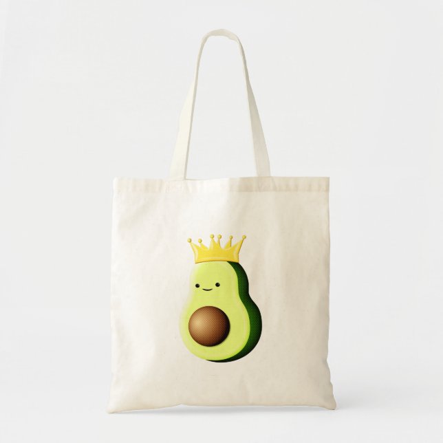 Bolsa Tote Avocado O Rei De Todas As Frutas (Frente)