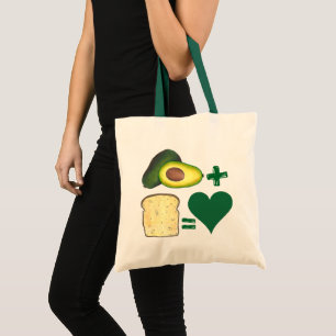 Bolsa Tote Avocado + Sama = Foto de Amor para Coração Par